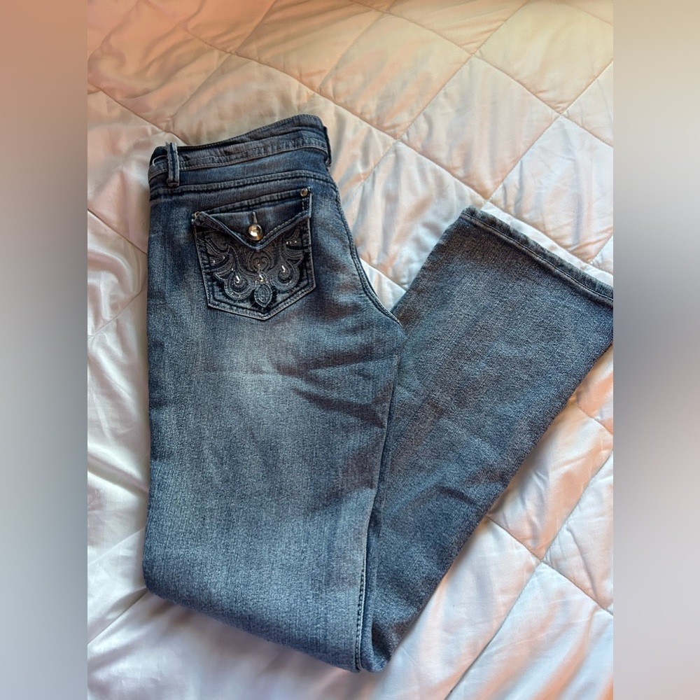L.e.i Ashley low rise slim boot